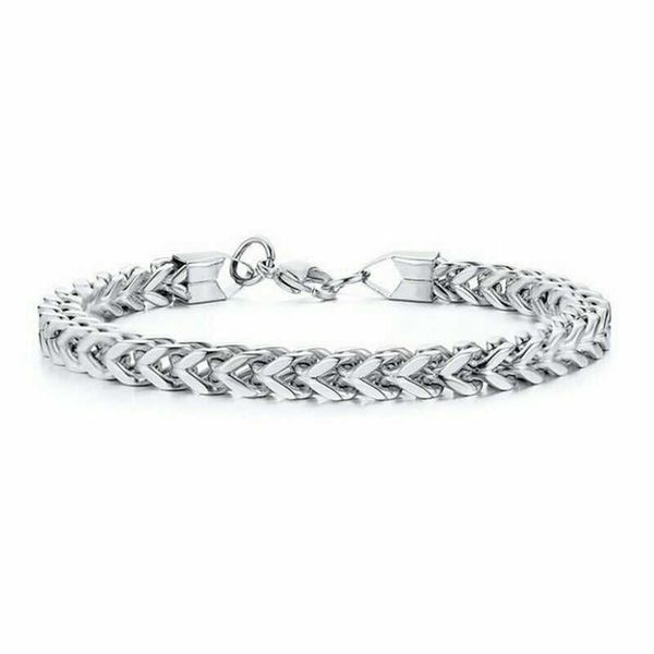 link, chain trendy keel titanium steel wristband stainless men's bangle link bracelet jewelry, Black
link, chain trendy keel titanium steel wristband stainless men's bangle link bracelet jewelry, Black