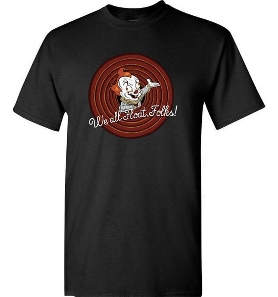 it pennywise we all float folks down here clown stephen king movie t- shirt loose size tee shirt
it pennywise we all float folks down here clown stephen king movie t- shirt loose size tee shirt