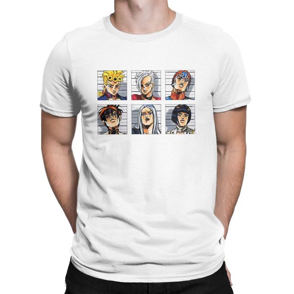 jojo's bizarre adventure anime t shirts men 100% cotton t-shirts round collar golden wind gang tees short sleeve clothes print
jojo's bizarre adventure anime t shirts men 100% cotton t-shirts round collar golden wind gang tees short sleeve clothes print