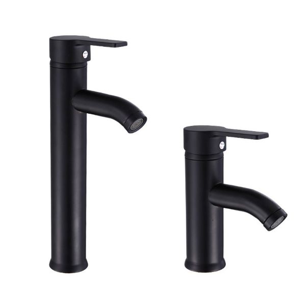 black stainless steel paint faucet bathroom basin sink faucet cold water mixer single hole tap
black stainless steel paint faucet bathroom basin sink faucet cold water mixer single hole tap