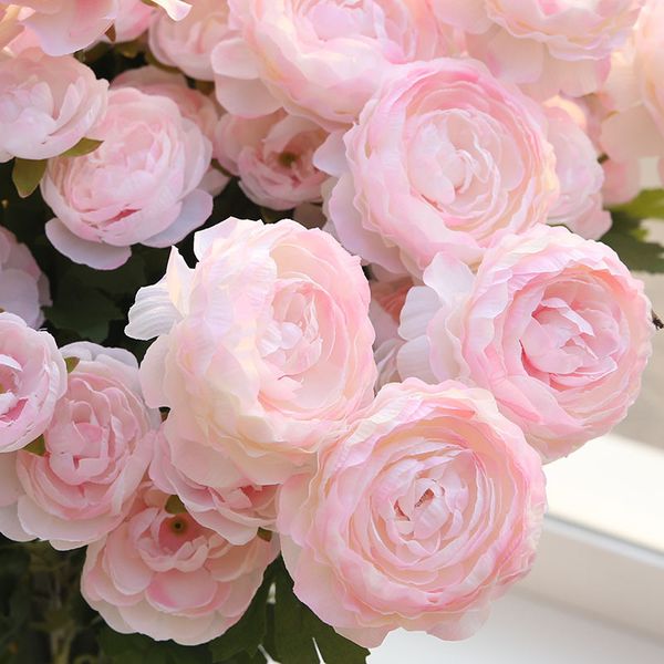 3 heads lulian peony silk artifical flower branch rose bouquet home decoration fake flower wedding flowers party decoration
3 heads lulian peony silk artifical flower branch rose bouquet home decoration fake flower wedding flowers party decoration
