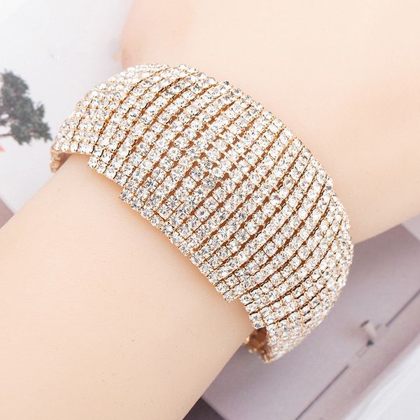 fashion lady exquisite round rhinestone silver plated snake chain bracelet inlay gold bridal bracelets bangles my742, Black
fashion lady exquisite round rhinestone silver plated snake chain bracelet inlay gold bridal bracelets bangles my742, Black