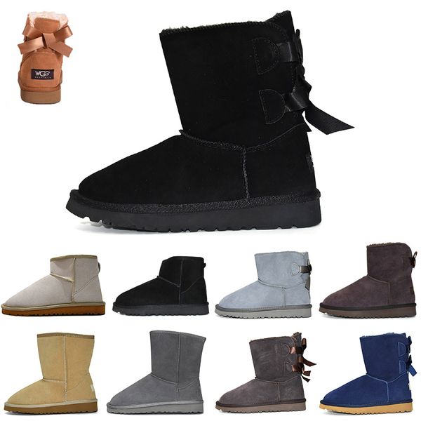 khaki wnter snow boots leather bowtie classic mini fashion ribbons women boots kneel short ankle chestnut beige brown womens shoes, Black
khaki wnter snow boots leather bowtie classic mini fashion ribbons women boots kneel short ankle chestnut beige brown womens shoes, Black