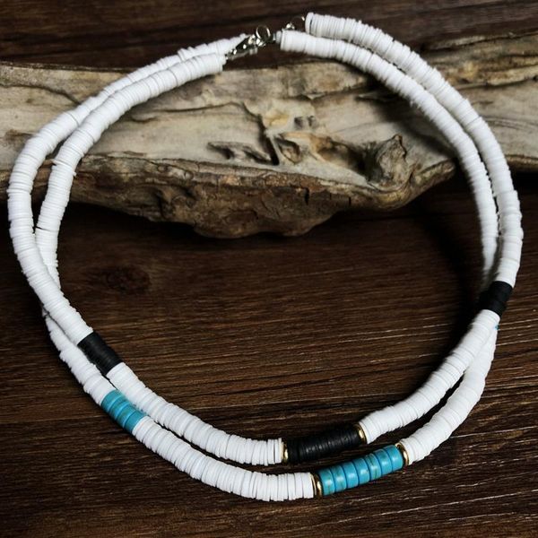 chokers g.ycx bohemian collier vsco girl heishi beads choker necklace black white recycled disc african vinyl summer jewelry, Golden;silver
chokers g.ycx bohemian collier vsco girl heishi beads choker necklace black white recycled disc african vinyl summer jewelry, Golden;silver