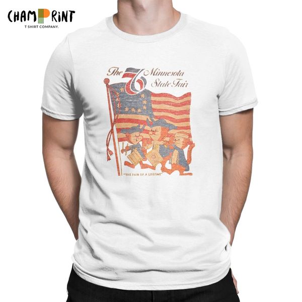 men minnesota state fair gift 1976 t shirts 100% cotton clothing vintage short sleeve round neck tee shirt plus size t-shirts
men minnesota state fair gift 1976 t shirts 100% cotton clothing vintage short sleeve round neck tee shirt plus size t-shirts