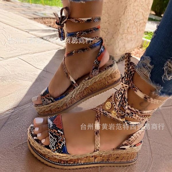 woman sandals ladies open toe serpentine ankle strap platform shoes woman fashion casual sandals female summer 2020 new, Black
woman sandals ladies open toe serpentine ankle strap platform shoes woman fashion casual sandals female summer 2020 new, Black