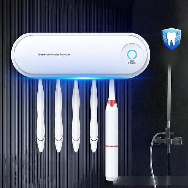 disinfection toothbrush holder automatic uv sterilization drying toothbrush healthy home sterilizer bathroom accessories t200506
disinfection toothbrush holder automatic uv sterilization drying toothbrush healthy home sterilizer bathroom accessories t200506