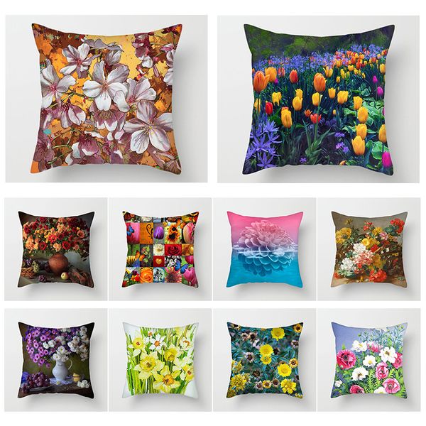 cushion/decorative pillow fuwatacchi lily tulip daisy throw cover oil painting flower cushion for home chair sofa decorative pillows 2021
cushion/decorative pillow fuwatacchi lily tulip daisy throw cover oil painting flower cushion for home chair sofa decorative pillows 2021