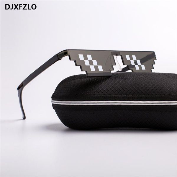 djxfzlo 2020 glasses 8 bit mlg pixelated sunglasses men women brand thug life party eyeglasses mosaic vintage eyewear uv400, White;black
djxfzlo 2020 glasses 8 bit mlg pixelated sunglasses men women brand thug life party eyeglasses mosaic vintage eyewear uv400, White;black