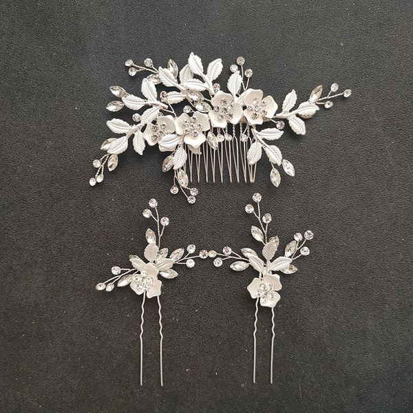 earrings & necklace slbridal handmade rhinestone austrian crystal bridal wedding hair com clip barrettes pin women bridesmaids jewelry set, Silver
earrings & necklace slbridal handmade rhinestone austrian crystal bridal wedding hair com clip barrettes pin women bridesmaids jewelry set, Silver