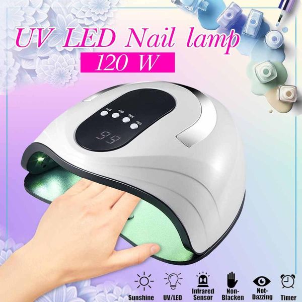 120w uv led nail lamp intelligence timer nail dryer fast gel beauty machine eu/us plug
120w uv led nail lamp intelligence timer nail dryer fast gel beauty machine eu/us plug