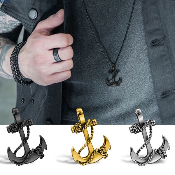 caribbean pirate anchor pendant necklace mens stainless steel steampunk necklace hip hop necklaces fashion jewelry on the neck, Silver
caribbean pirate anchor pendant necklace mens stainless steel steampunk necklace hip hop necklaces fashion jewelry on the neck, Silver