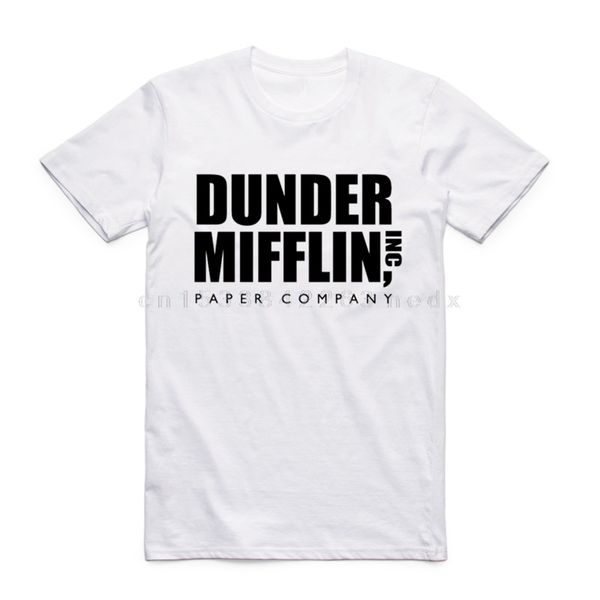 s-xxx men women print the office tv show dunder mifflin paper white t-shirt short sleeve o-neck harajuku streetwear tshirt
s-xxx men women print the office tv show dunder mifflin paper white t-shirt short sleeve o-neck harajuku streetwear tshirt