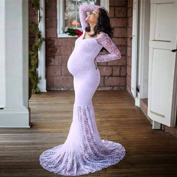 new fashion maternity dress for p shoot maxi gown shoulderless lace fancy women maternity pgraphy props vestidos, White
new fashion maternity dress for p shoot maxi gown shoulderless lace fancy women maternity pgraphy props vestidos, White