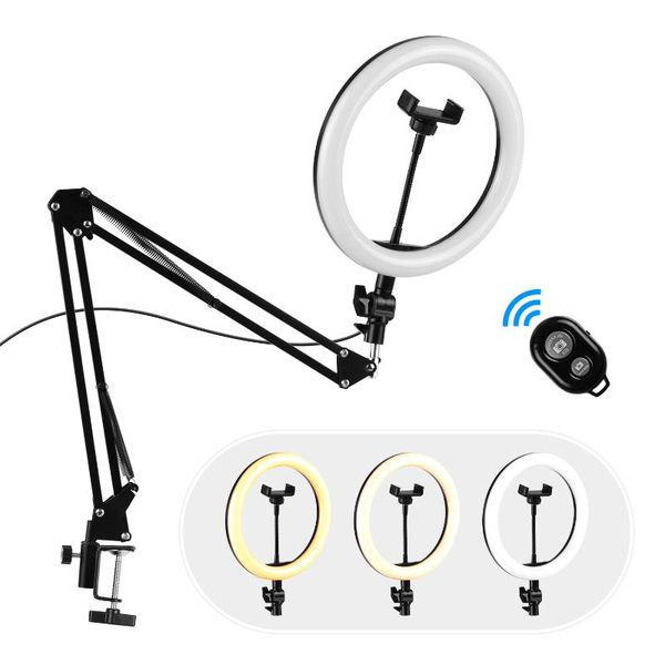 26см / 10inch led ring light фото лампа диммируемый usb powered с flexible light stand телефон владельца дистанционного спуска затвора
26см / 10inch led ring light фото лампа диммируемый usb powered с flexible light stand телефон владельца дистанционного спуска затвора