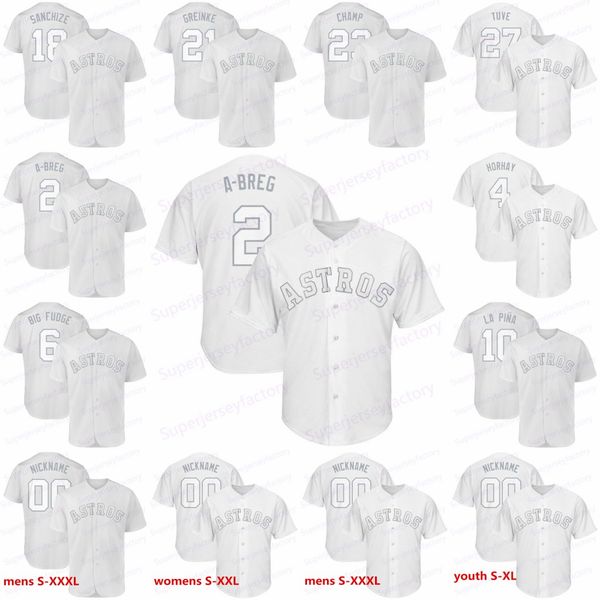 2 alex bregman a-breg 2019 players weekend jersey 6 jake marisnick big fudge 10 yuli gurriel la pina 27 jose altuve tuve joe smith smitty, Blue;black
2 alex bregman a-breg 2019 players weekend jersey 6 jake marisnick big fudge 10 yuli gurriel la pina 27 jose altuve tuve joe smith smitty, Blue;black