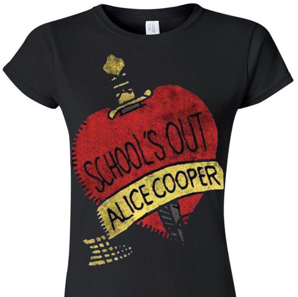 women's tee ladies alice cooper schools out for summer officiel femmes dames t shirt girls casual t shirt
women's tee ladies alice cooper schools out for summer officiel femmes dames t shirt girls casual t shirt