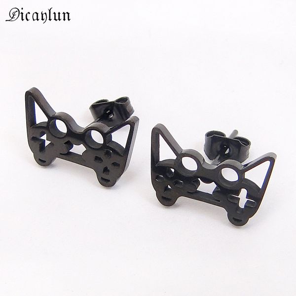 gamepad earrings stainless steel gamer jewelry gold black unique earrings studs for kids girls boys party jewellery hip hop, Golden;silver
gamepad earrings stainless steel gamer jewelry gold black unique earrings studs for kids girls boys party jewellery hip hop, Golden;silver