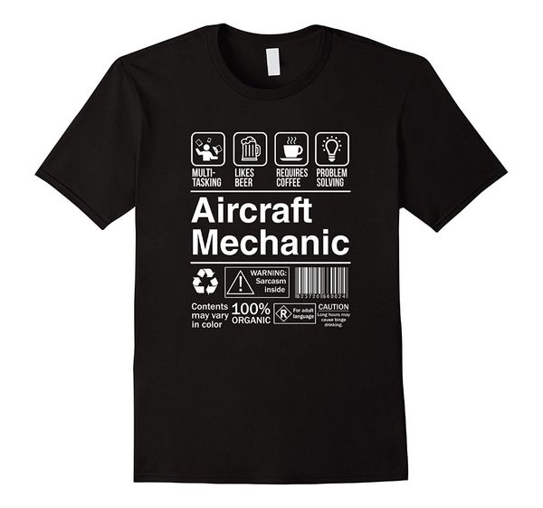 2018 hip hop t shirt 100% cotton short sleeve t shirt aircraft mechanic product label tee shirt
2018 hip hop t shirt 100% cotton short sleeve t shirt aircraft mechanic product label tee shirt