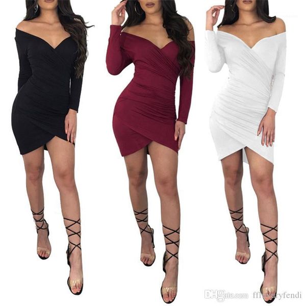 v neck dress designer female casual streetwear bodycon dress autumn women solid color dresses fashion, Black;gray
v neck dress designer female casual streetwear bodycon dress autumn women solid color dresses fashion, Black;gray
