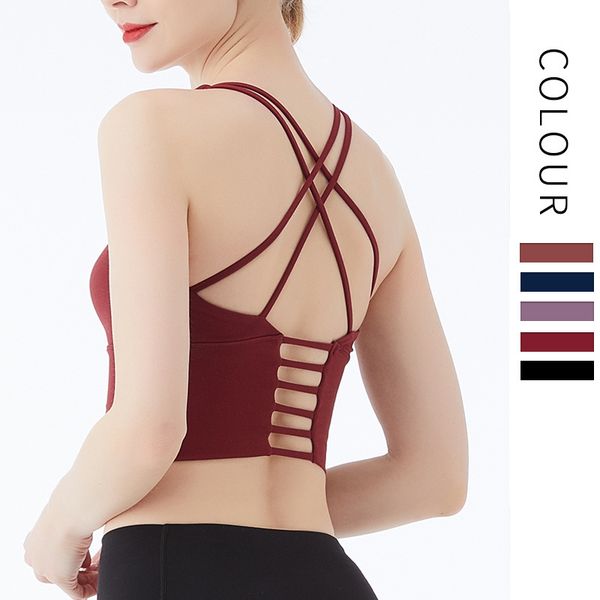 gym clothing yoga shirt cross back running sport bra push up sports t-shirt t for women fitness sujetador deportivo, White;black
gym clothing yoga shirt cross back running sport bra push up sports t-shirt t for women fitness sujetador deportivo, White;black