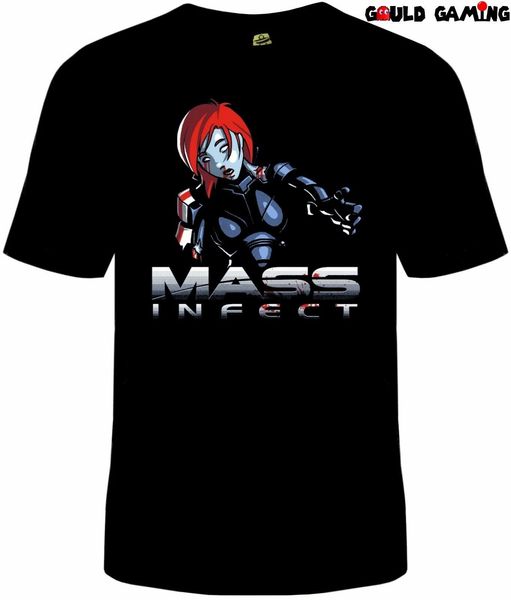 mass effect infection t shirt sizes andromeda shepard sci fi new