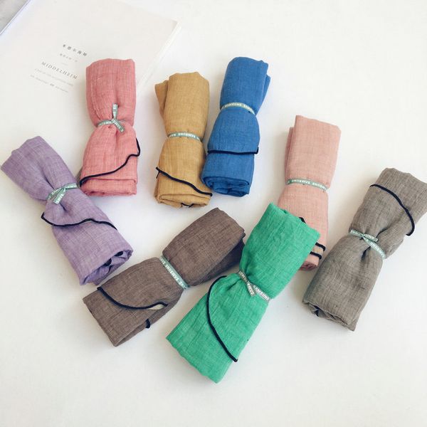 new candy colorcotton linen thin children's scarf for boys girls lace all-match solid color skin-friendly warmth scarf a243, Blue;gray
new candy colorcotton linen thin children's scarf for boys girls lace all-match solid color skin-friendly warmth scarf a243, Blue;gray