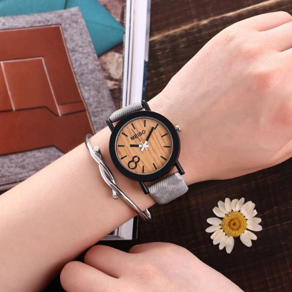 meibo women watches modeling wooden quartz mens watch casual wooden color leather watch relogio feminino dropship, Slivery;brown
meibo women watches modeling wooden quartz mens watch casual wooden color leather watch relogio feminino dropship, Slivery;brown