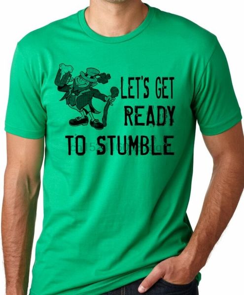 lets get ready funny st patricks day t-shirt think out loud apparel