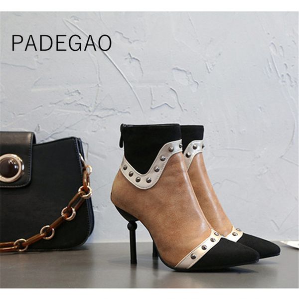 women winter shoes 2020 womens ankle boots korean casual vintage boots rivet luxury women shoes, Black
women winter shoes 2020 womens ankle boots korean casual vintage boots rivet luxury women shoes, Black