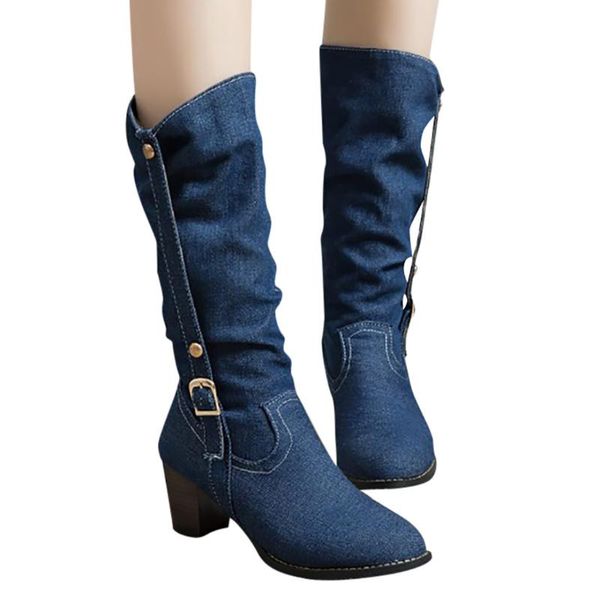 sagace fashion women's platform denim lace round head over the knee high boots ladies denim thick with thick with high boots, Black
sagace fashion women's platform denim lace round head over the knee high boots ladies denim thick with thick with high boots, Black