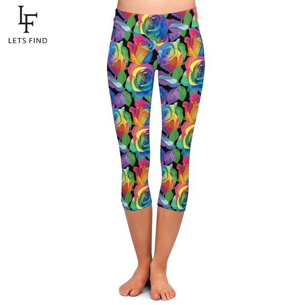 letsfind brand new 2019 colorful flower print high waist fashion plus size women casual capri leggings summer, Black
letsfind brand new 2019 colorful flower print high waist fashion plus size women casual capri leggings summer, Black