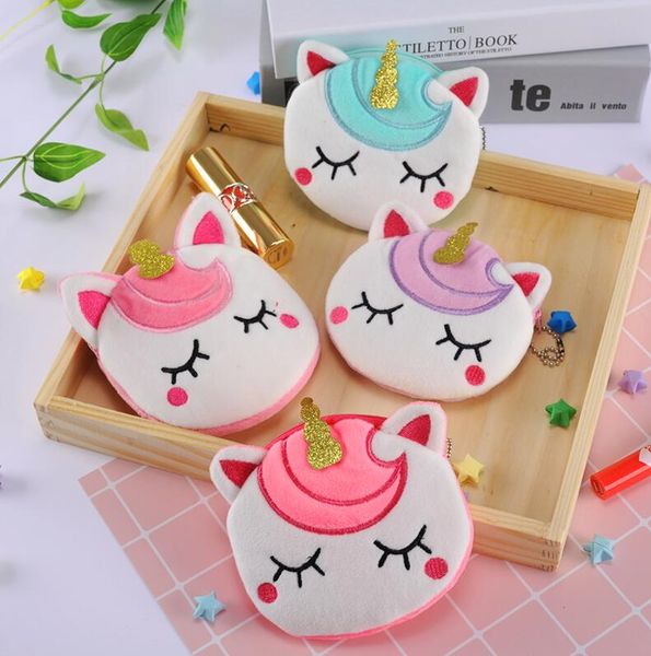 cartoon unicorn wallet coin purses designer plush fuzzy round change purse ins baby girls zipper pocket mini bag for student children e9803, White
cartoon unicorn wallet coin purses designer plush fuzzy round change purse ins baby girls zipper pocket mini bag for student children e9803, White