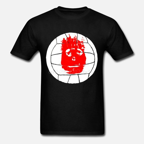 printed men t shirt cotton o-neck tshirts castaway short-sleeve women t-shirt