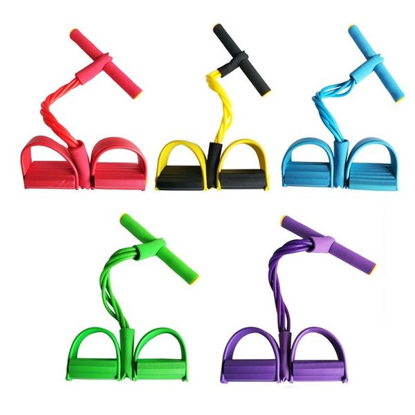 resistance bands 4 tube pull rope elastic fitness sit up pedal puller exerciser home gym sport equipment expander
resistance bands 4 tube pull rope elastic fitness sit up pedal puller exerciser home gym sport equipment expander