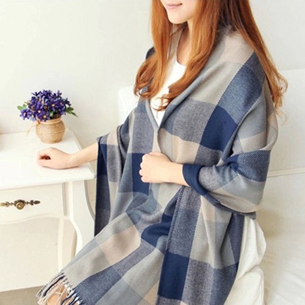 scarves 2021 plaid winter scarf women neck head fashion casual scarfs cashmere ladies shawls and wraps bufandas hombre, Blue;gray
scarves 2021 plaid winter scarf women neck head fashion casual scarfs cashmere ladies shawls and wraps bufandas hombre, Blue;gray