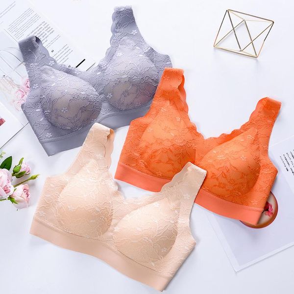 bras seamless for women push up lingerie sprots yoga vest lace bra full cup wireless brassiere female underwear sleep, Red;black
bras seamless for women push up lingerie sprots yoga vest lace bra full cup wireless brassiere female underwear sleep, Red;black