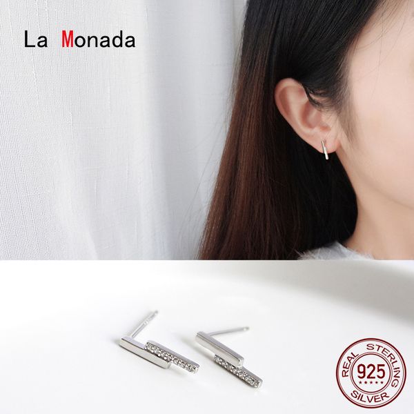 stud la monada geometric strip earrings for women silver 925 korean fine jewelry, Golden;silver
stud la monada geometric strip earrings for women silver 925 korean fine jewelry, Golden;silver