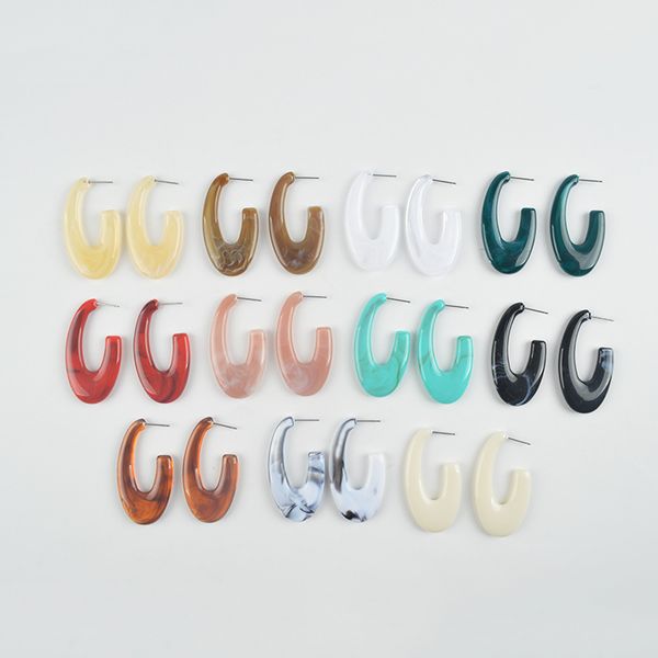 ujbox irregular oval dangle earrings women multicolor pattern acrylic resin earrings statement party gift, Silver
ujbox irregular oval dangle earrings women multicolor pattern acrylic resin earrings statement party gift, Silver