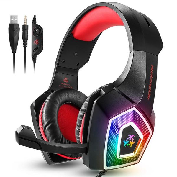hunterspider gaming headset stereo over-ear heaphones with noise canceling mic 7 led light for pc xbox one smartp
hunterspider gaming headset stereo over-ear heaphones with noise canceling mic 7 led light for pc xbox one smartp