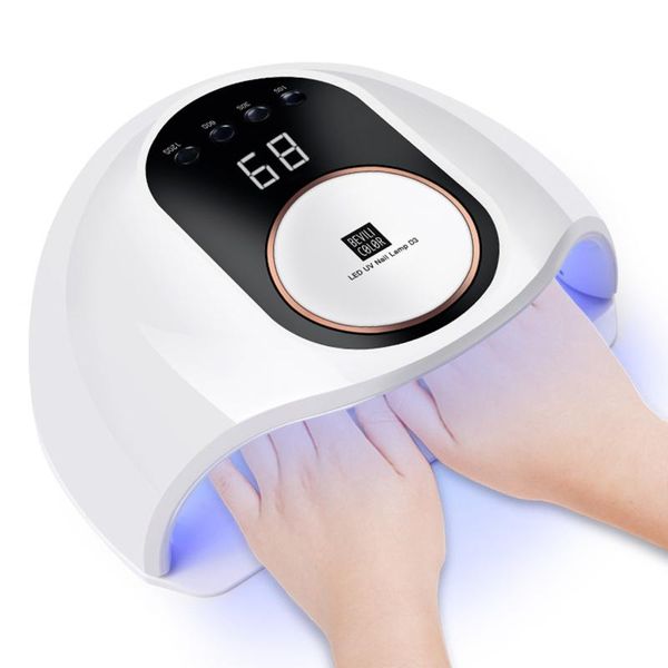nail dryers 168w led lamp dryer 42 uv leds for all gel polish sun light timer 10/30/60/120s auto sensor
nail dryers 168w led lamp dryer 42 uv leds for all gel polish sun light timer 10/30/60/120s auto sensor