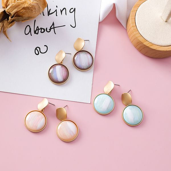 dangle & chandelier aensoa korean fashion sweet round statement earrings abstract texture geometric drop for women wedding jewelry gift, Silver
dangle & chandelier aensoa korean fashion sweet round statement earrings abstract texture geometric drop for women wedding jewelry gift, Silver