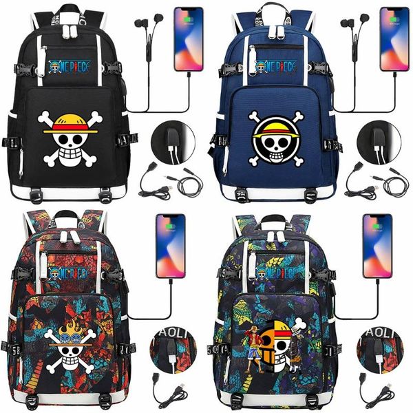 new one piece skull prints boys girls kids school bag women usb lapbackpack canvas men bagpack packsack bookbag
new one piece skull prints boys girls kids school bag women usb lapbackpack canvas men bagpack packsack bookbag