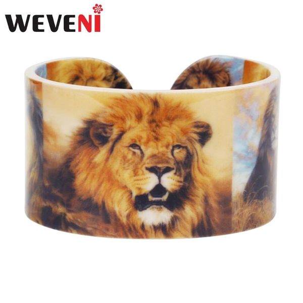 weveni plastic africa lion pattern bangles bracelets wild animal craft jewelry for women girls teens kid gift accessories, Black
weveni plastic africa lion pattern bangles bracelets wild animal craft jewelry for women girls teens kid gift accessories, Black
