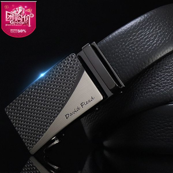 david fleed genuine leather automaticgrain chun niu pi youth business men's beltleather belt men's belt 7inax, Black;brown
david fleed genuine leather automaticgrain chun niu pi youth business men's beltleather belt men's belt 7inax, Black;brown