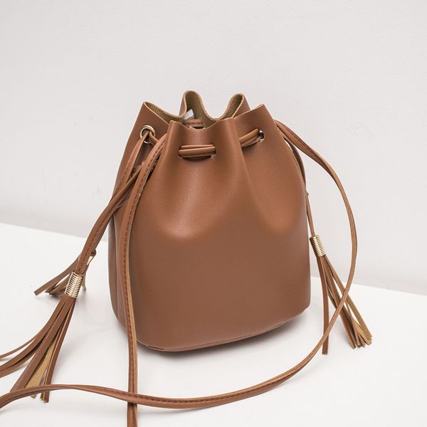 selling crossbody single shoulder bag double tassel casual bucket bag for women party shopping -b5
selling crossbody single shoulder bag double tassel casual bucket bag for women party shopping -b5