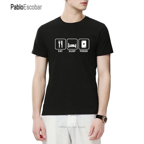 eat sleep poker cotton t shirt men hip hop tee funny casual fitness clothing humor short sleeve t-shirts
eat sleep poker cotton t shirt men hip hop tee funny casual fitness clothing humor short sleeve t-shirts