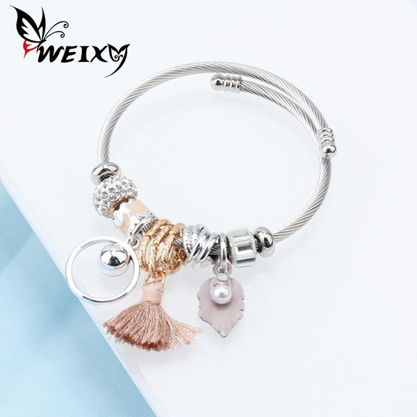 bangle weixy fashion bracelet jewelry lady temperament multivariate accessories can adjust size ornaments, Black
bangle weixy fashion bracelet jewelry lady temperament multivariate accessories can adjust size ornaments, Black