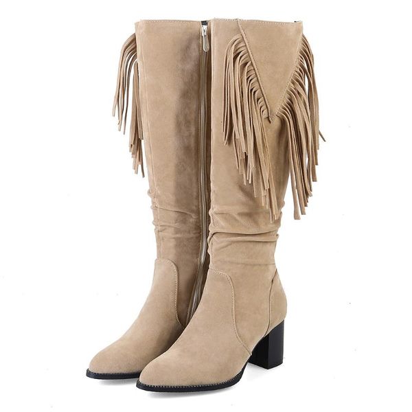женщины vintage бинты рукава кисточкой пяткой boots pure color острым носом кисточкой zipper квадратные каблуки урожай сапоги женские, Black
женщины vintage бинты рукава кисточкой пяткой boots pure color острым носом кисточкой zipper квадратные каблуки урожай сапоги женские, Black