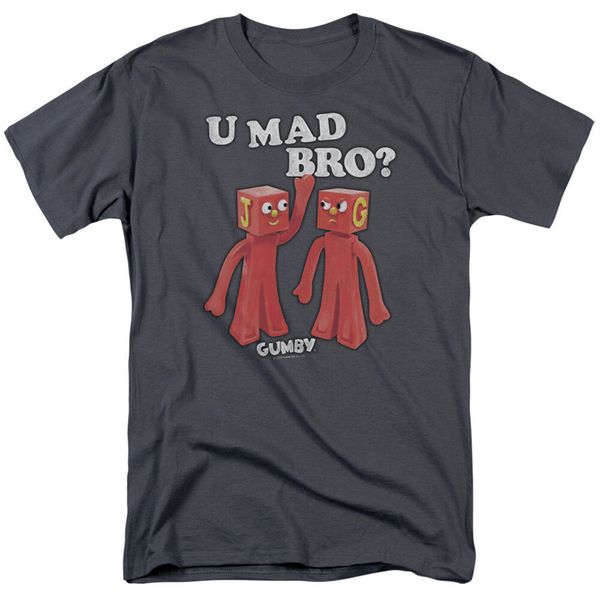 gumby blockheads u mad bro vintage style licensed tee shirt s-3xl casual print fashion tee shirt
gumby blockheads u mad bro vintage style licensed tee shirt s-3xl casual print fashion tee shirt